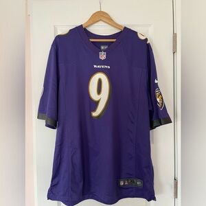 NFL Nike Baltimore Ravens Justin Tucker Jersey
